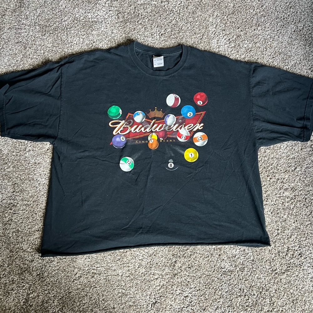 Cropped Budweiser tee